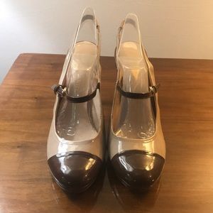 Franco Sarto NELLIE Patent Leather Sling Back Pump